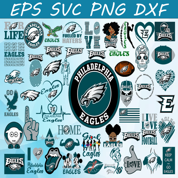 Philadelphia Eagles Logo PNG Transparent & SVG Vector - Freebie Supply