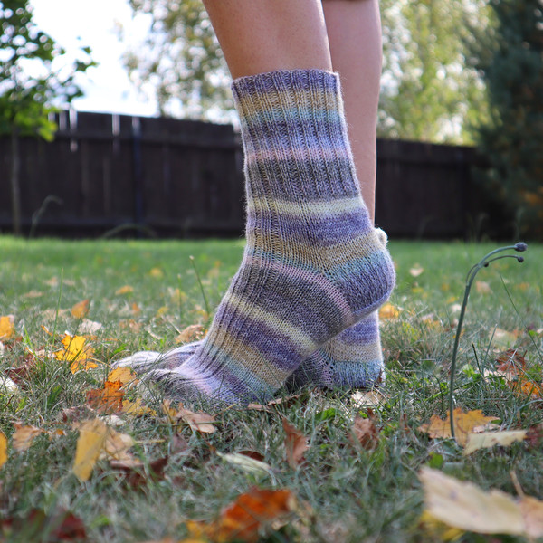 crochet socks