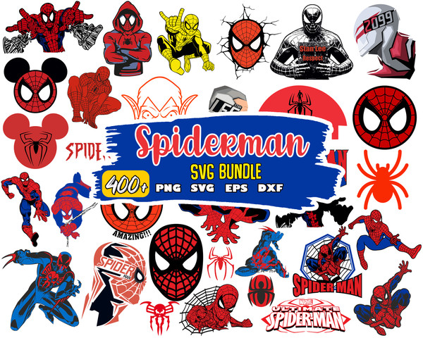 Spiderman SVG, spiderman png files, spider man svg bundle, spidey svg, baby spiderman vector, Instant Download.jpg