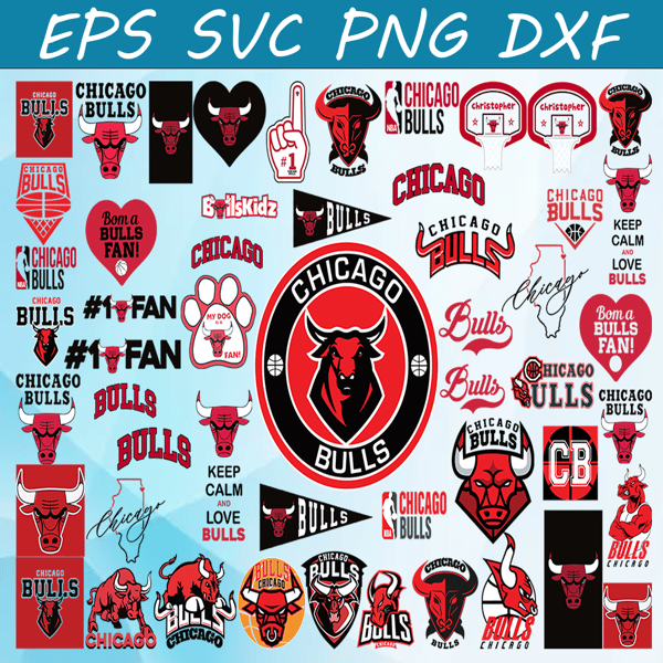 Chicago Bulls Logo PNG Transparent & SVG Vector - Freebie Supply