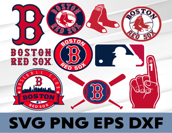 red sox logo vector