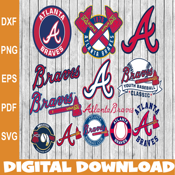 Bundle 13 Files Atlanta Braves Baseball Team Svg, Atlanta Braves svg, MLB  Team svg, MLB Svg, Png, Dxf, Eps, Jpg