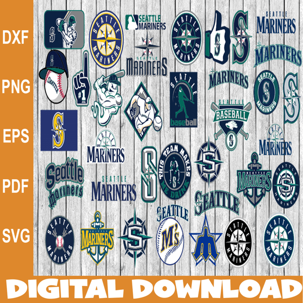 Download Seattle Mariners Light Blue Wallpaper