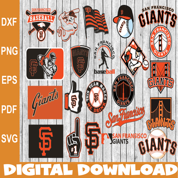 San Francisco Giants Logo PNG Transparent & SVG Vector - Freebie