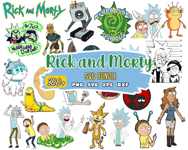 Rick and Morty SVG Bundle, Rick And Morty, Rick And Morty Bundle, Rick Svg, Morty Svg.jpg