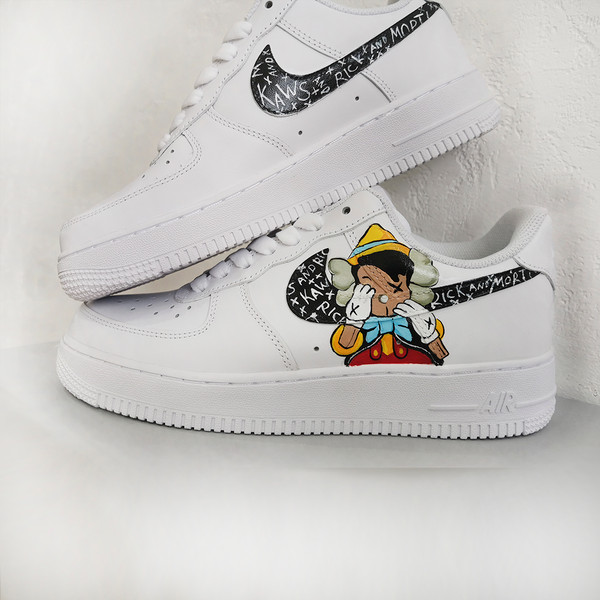 Nike Air Force Custom Cartoon off-white Inspired 