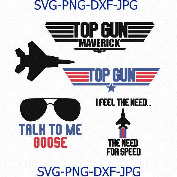 I Feel The Need The Need for Speed Svg, Top Gun Fight Plane