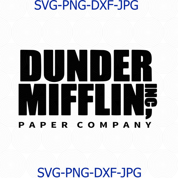 Dunder Mifflin SVG