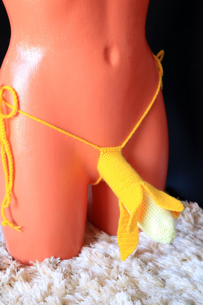 Men's Crochet Thong – Miami Teeny Weeny Bikini