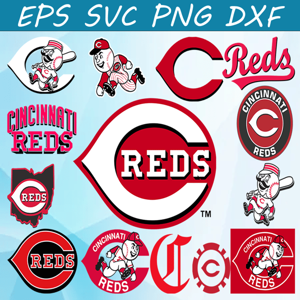 MLB Cincinnati Reds SVG, SVG Files For Silhouette, Cincinnati Reds Files  For Cricut, Cincinnati Reds SVG, DXF, EPS, PNG Instant Download. Cincinnati  Reds SVG, SVG Files For Silhouette, Cincinnati Reds Files For