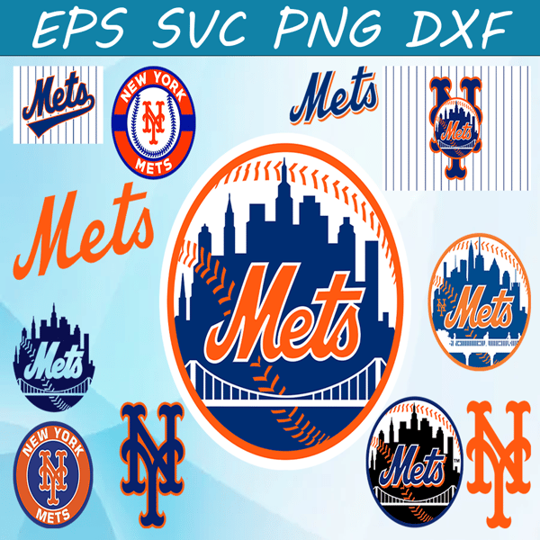 MLB Logo New York Mets, New York Mets SVG, Vector New York Mets Clipart New  York Mets Baseball Kit New York Mets, SVG, DXF, PNG, Baseball Logo Vector  New York Mets EPS