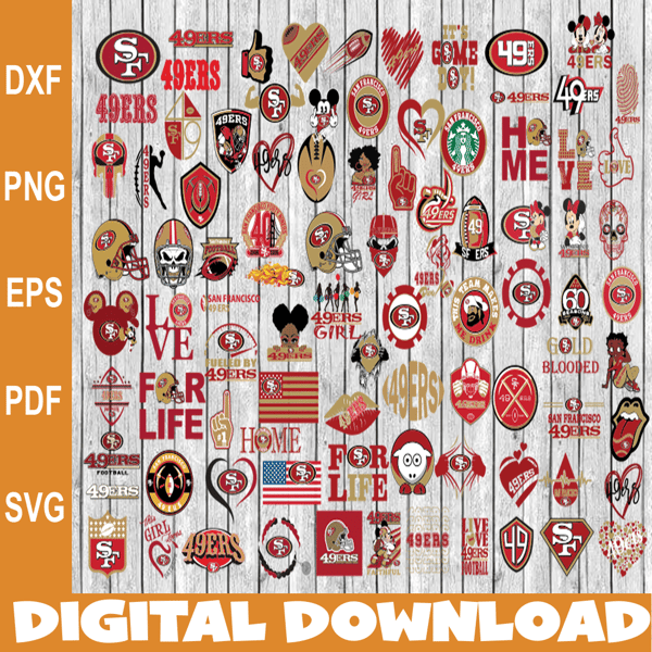 49ers Vector Art, Icons, and Graphics for Free Download