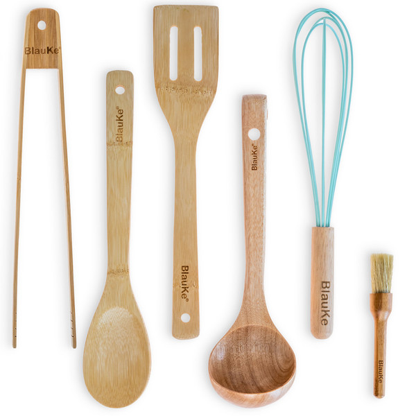 Bamboo Ladles, Wooden Spoons Utensils, Bamboo Cooking Utensils