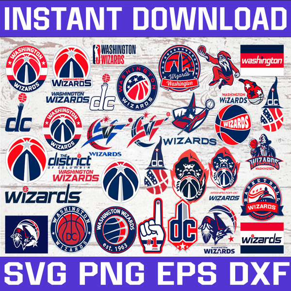 Washington Wizards svg, Basketball Team svg - Inspire Uplift