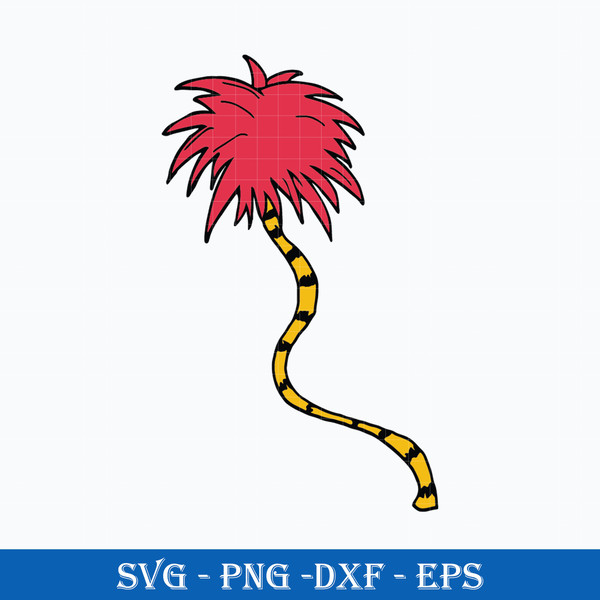 lorax trees clipart