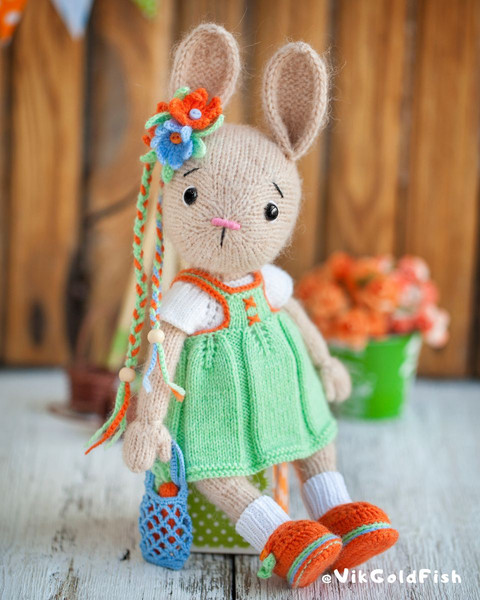 Rabbit knitting pattern