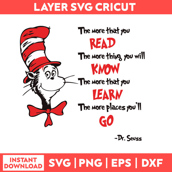 Dr Seuss Svg, Funny Dr Seuss Quote Svg, Dr Seuss png, Thing Svg,Teacher Svg, Svg File For Cricut DRTS443.jpeg