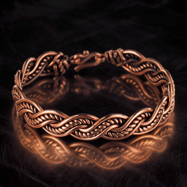 copper-bracelet-wire-wrapped-bangle-wirewrapart-7thanniversarygift (4).jpeg