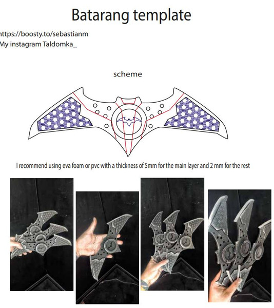 batarang template