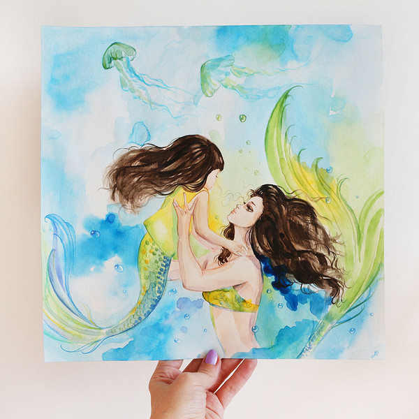 mother-daughter-mermaid-painting-mermaid-mom-and-daughter-baby-art-original-mermaid-mother-and-child-watercolor-artwork-5.jpg