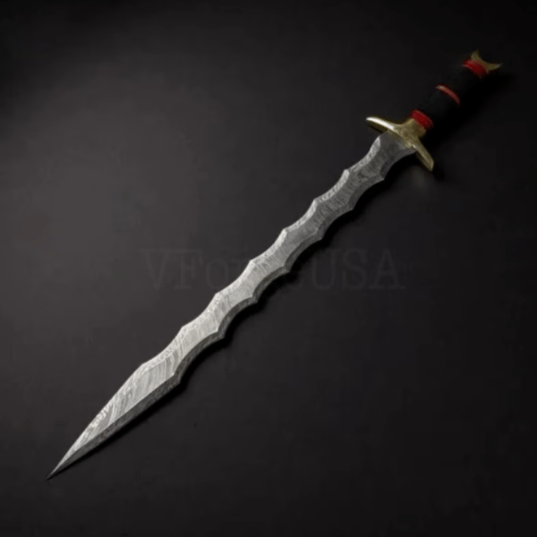 Custom HAND Forged Damascus Steel Viking Sword, Best Quality, Battle Ready Sword.png