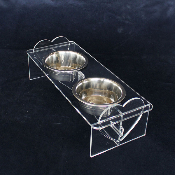 Elevated Dog Bowl Modern Stand