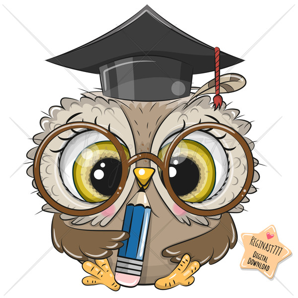 scholar owl clipart