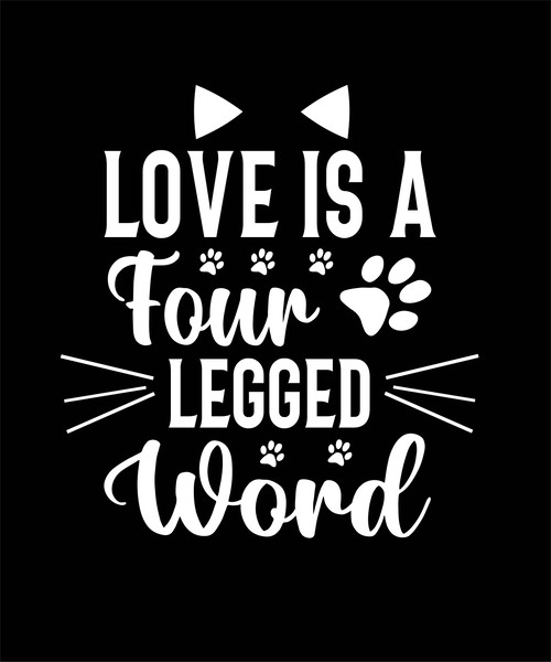 Loveb Is A Four  Legged  Word .jpg