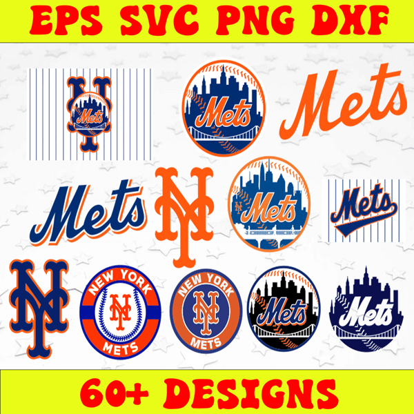 New York Mets SVG Cut Files - Mets Logo SVG - Mets PNG Logo - Inspire Uplift