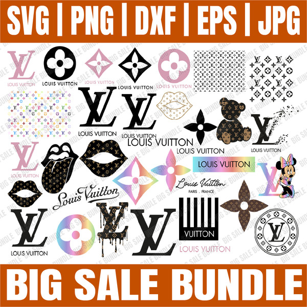 Bundle 39 Files Louis Vuitton Svg, LV Logo Bundle, Brand Log - Inspire  Uplift