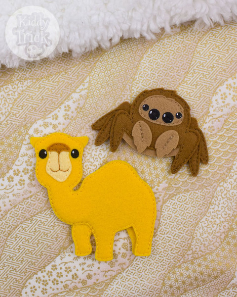 felt camel and spider.jpg