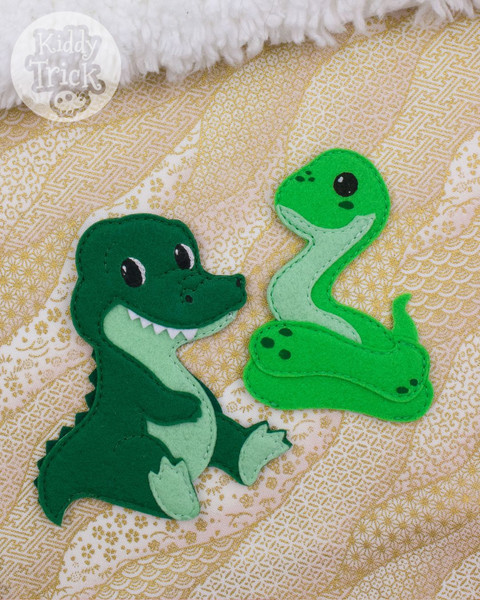 felt crocodile and felt snake.jpg