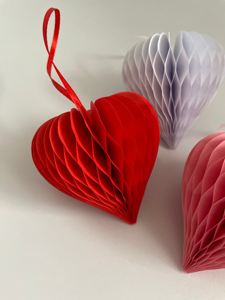 Red Heart Tissue Paper