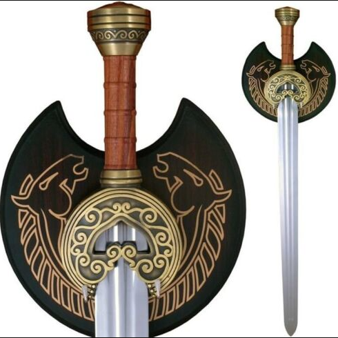 Lord of the Rings king Theoden Rohan Sword, LOTR Herugrim Sword, Replica Swo.png