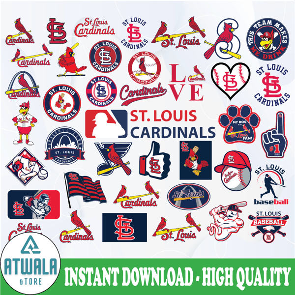 St Louis Cardinals svg, St Louis Cardinals svg, MLB svg, Cli