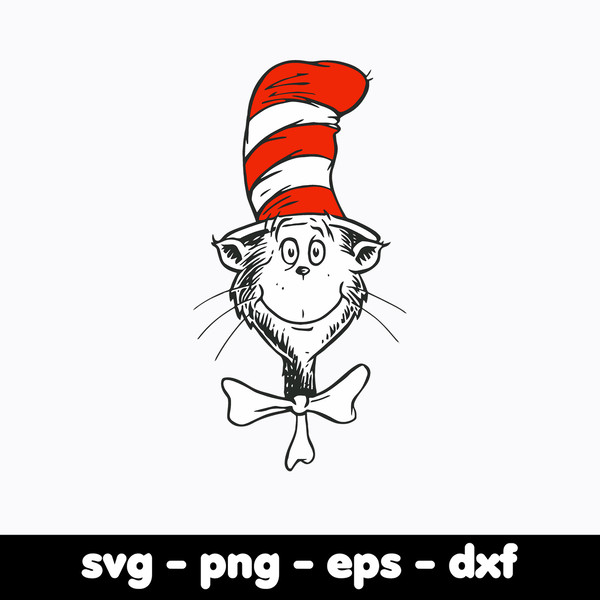 Dr Seuss Svg Bundle, Funny Dr Seuss Quote Svg, Dr Seuss Svg, Thing Svg, Cute Cat Svg, Teacher Svg, Svg File For Cricut DR300.jpg