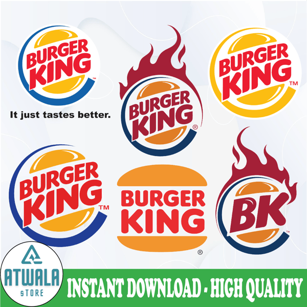 burger king logos