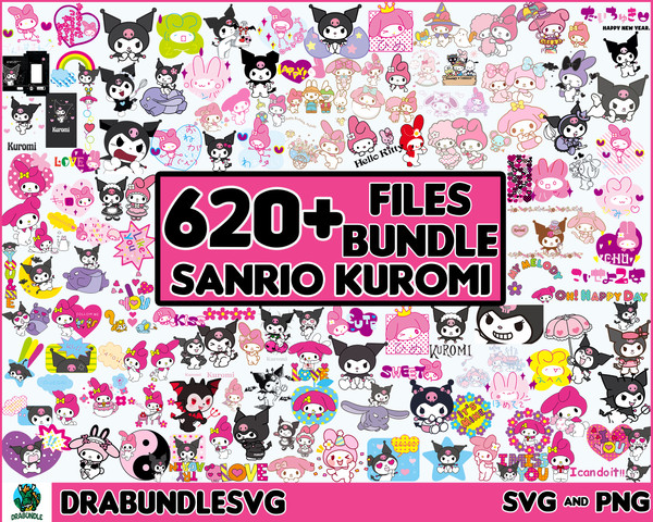 Kawaii kitty svg, Cat svg, Sanrio M-lody Stickers - Sticker Svg, Cricut.jpg
