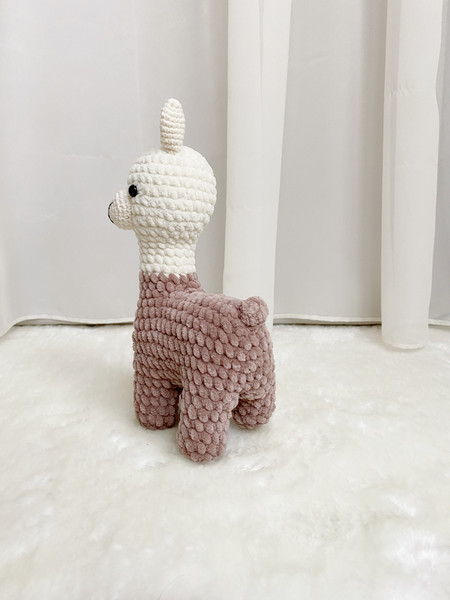 crochet alpaca toy