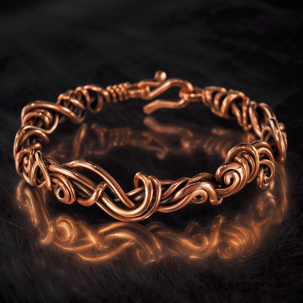 copper wire bracelet