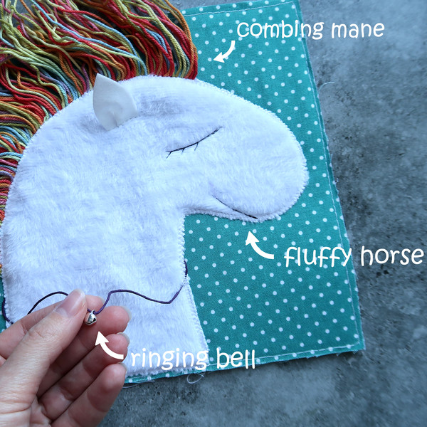 felt unicorn pattern PDF tutorial