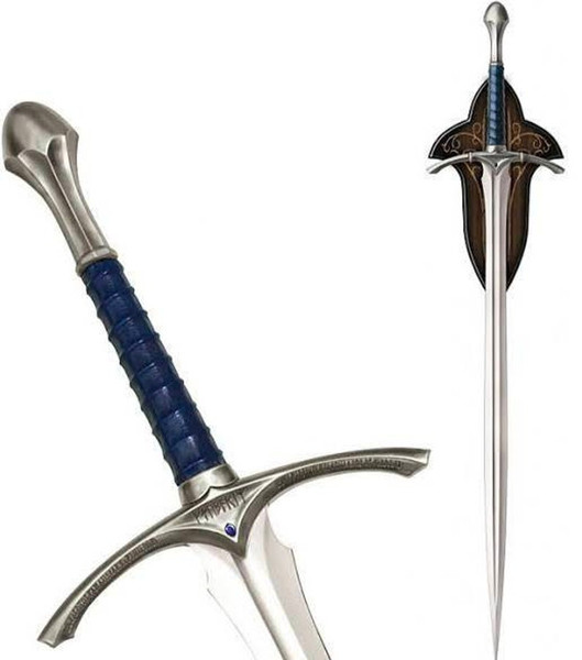 Monogram Sword, Sword of Glamdring the Elvenking Long Sword, Wall Mount Decor, Battle Ready Sword, Fantasy Swords,Handmade Engraved Costume4.jpg