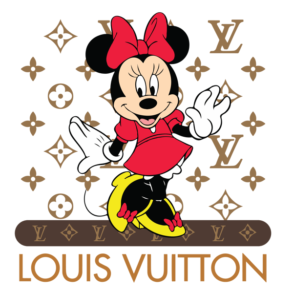 Minnie Svg Minnie Mouse Svg Minnie Louis Vuitton Svg Minnie