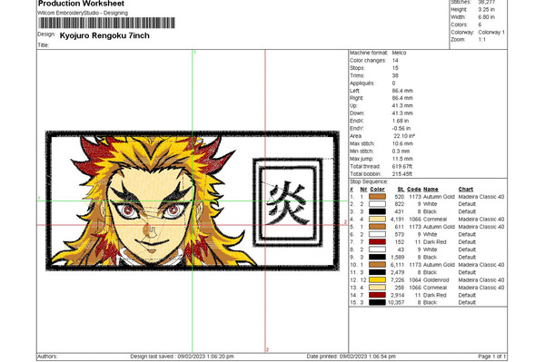 Nezuko Embroidery Design File/ Kimetsu no yaiba Anime Embroi - Inspire  Uplift in 2023