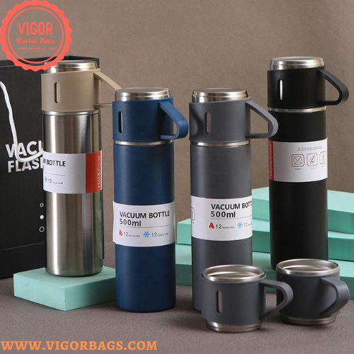 Personalized Signature Designed 500 ml Glass Thermos