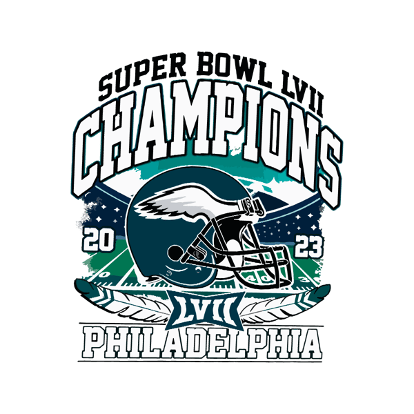 Philadelphia Eagles Champions Super Bowl 2023 SVG Cutting Fi - Inspire  Uplift