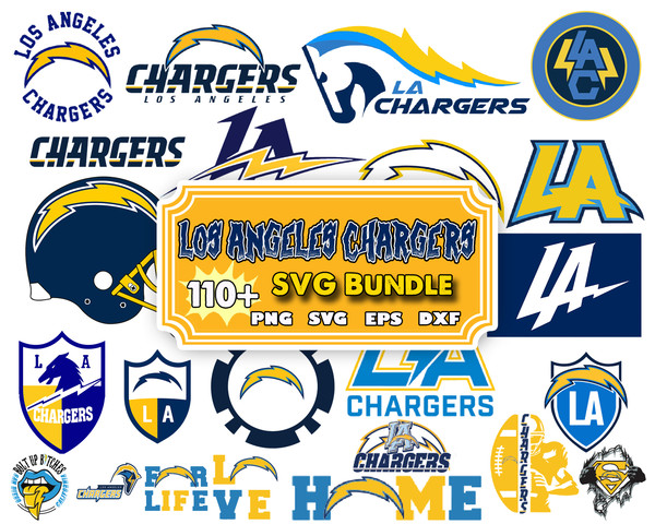 Los Angeles Chargers  svg, Chargers  svg Bundle, Chargers  svg, Clipart for Cricut, Football SVG, Football , Digital download.jpg