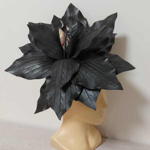 Black Derby hats women Giant flower fascinator.jpeg