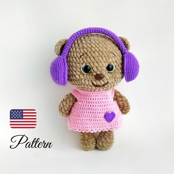 Crochet pattern bear