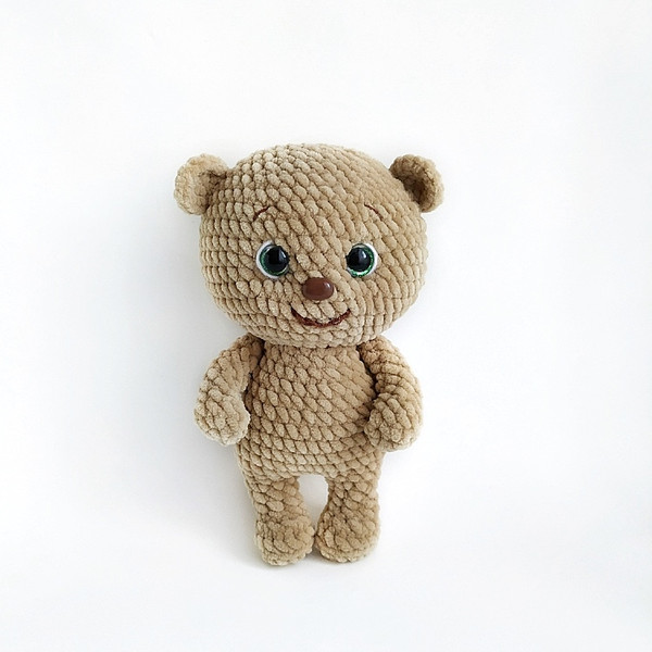 knitted bear